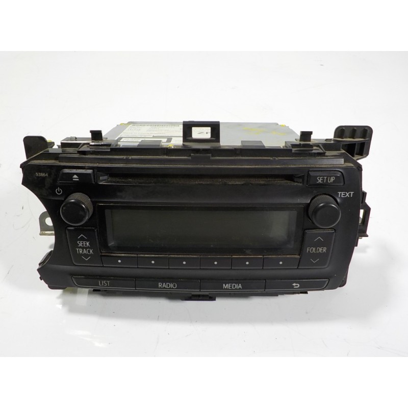 Recambio de sistema audio / radio cd para toyota yaris 1.0 cat referencia OEM IAM 861200D640 861200D640 