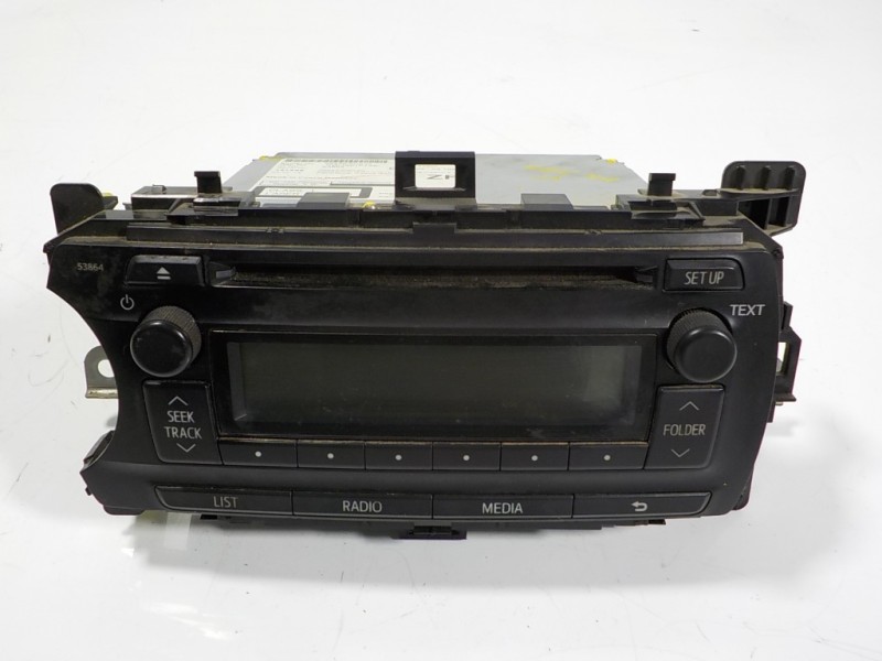 Recambio de sistema audio / radio cd para toyota yaris 1.0 cat referencia OEM IAM 861200D640 861200D640 