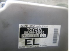 Recambio de modulo electronico para toyota yaris 1.3 16v cat referencia OEM IAM  8926052020 2190011460 2