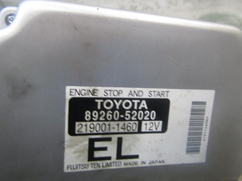 Recambio de modulo electronico para toyota yaris 1.3 16v cat referencia OEM IAM  8926052020 2190011460