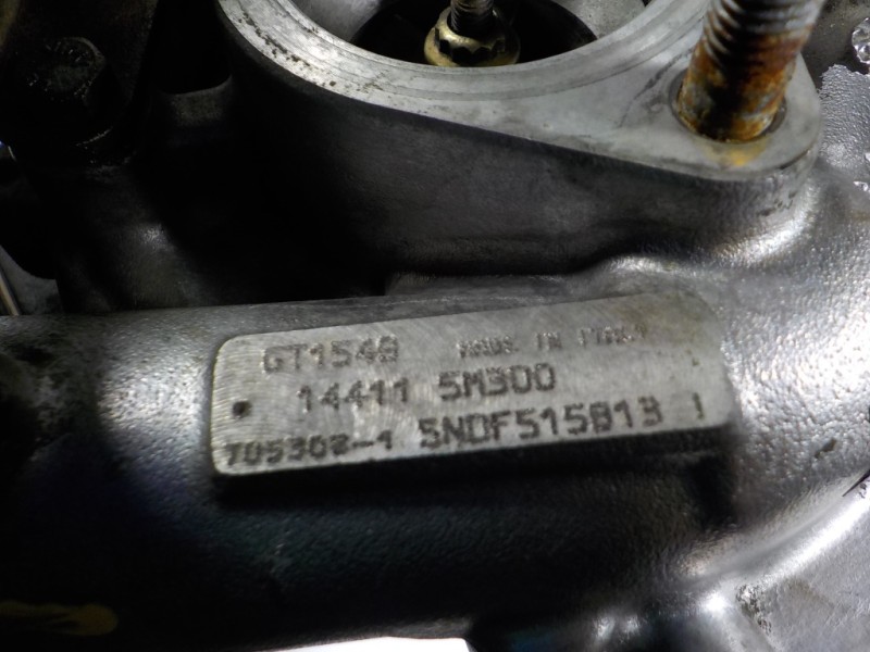 Recambio de turbocompresor para nissan almera (n16/e) 2.2 16v turbodiesel cat referencia OEM IAM   