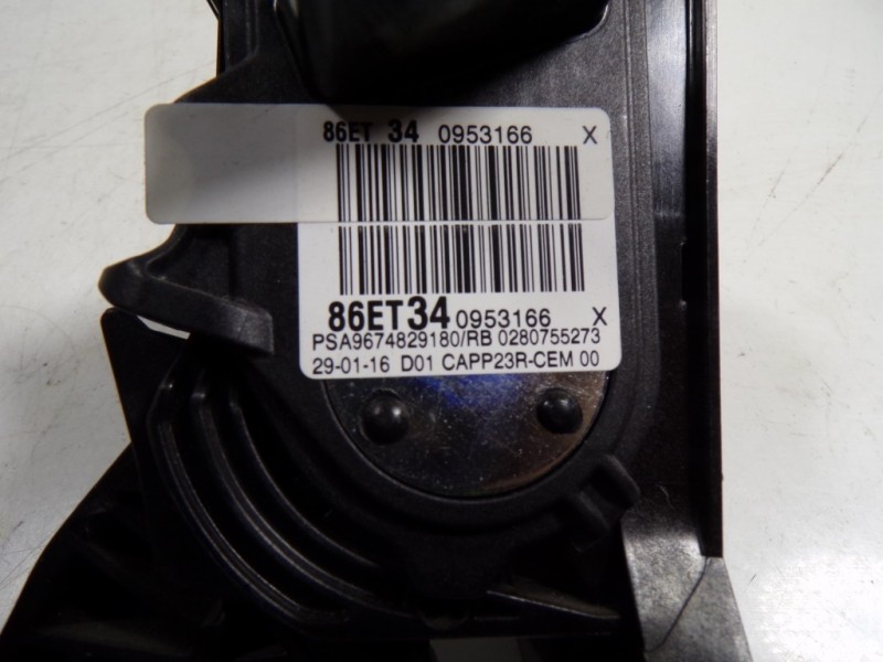 Recambio de potenciometro pedal para peugeot 308 1.2 12v e-thp referencia OEM IAM  9674829180 