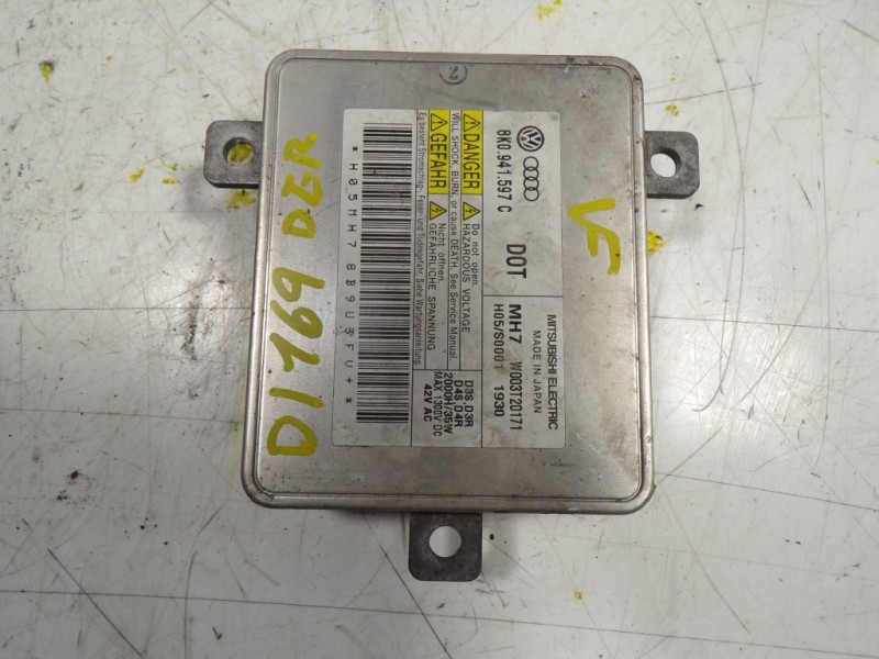 Recambio de centralita faros xenon para audi a1 (8x) 1.6 tdi referencia OEM IAM 8K0941597E 8K0941597C W003T20171