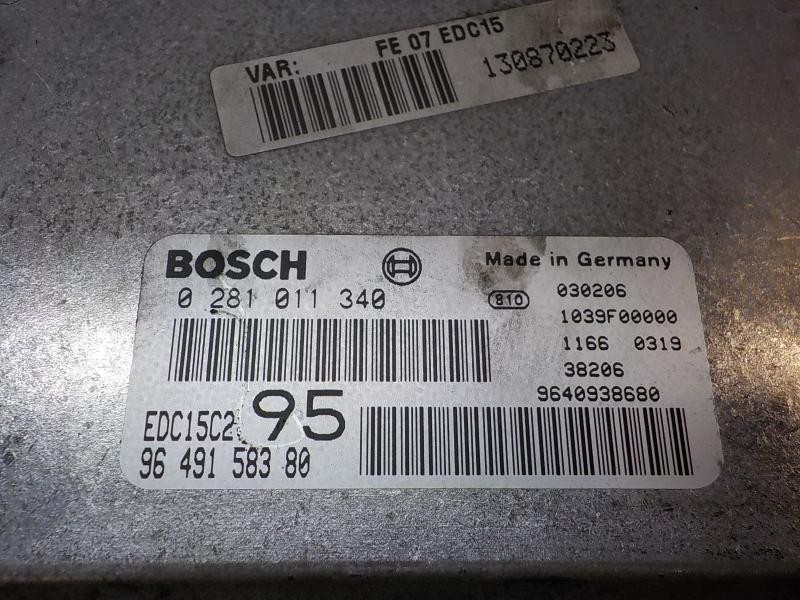 Recambio de centralita motor uce para citroën c5 berlina 2.0 hdi referencia OEM IAM   