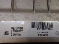 Recambio de centralita motor uce para renault captur 1.2 tce referencia OEM IAM 237108770R 237108770R A2C11171300 2