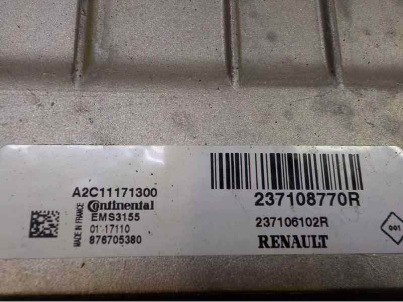 Recambio de centralita motor uce para renault captur 1.2 tce referencia OEM IAM 237108770R 237108770R A2C11171300