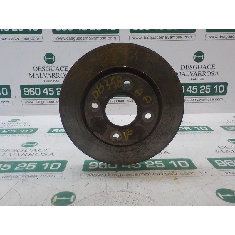 Recambio de disco freno delantero para ford fiesta (cb1) 1.6 tdci cat referencia OEM IAM 1679853  