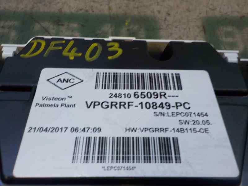 Recambio de cuadro instrumentos para renault captur 1.2 tce referencia OEM IAM 248106808R 248106509R 