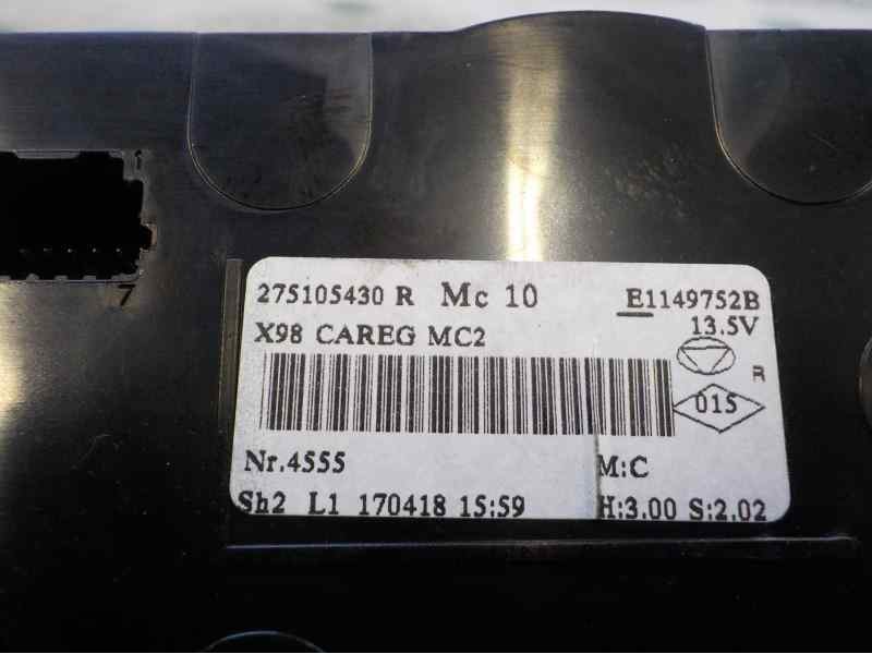 Recambio de mando climatizador para renault captur 1.2 tce referencia OEM IAM 275105430R 275105430R 