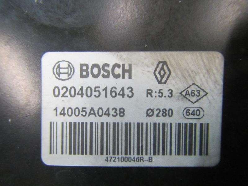 Recambio de servofreno para renault laguna grandtour iii 2.0 dci diesel cat referencia OEM IAM 472100032R 02040251643 0204025164