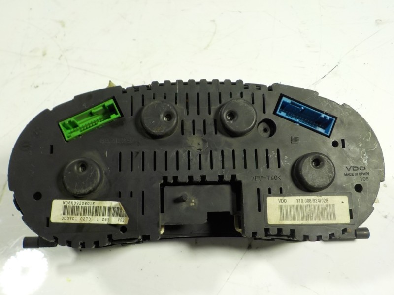 Recambio de cuadro instrumentos para seat ibiza (6k1) 1.9 sdi referencia OEM IAM   