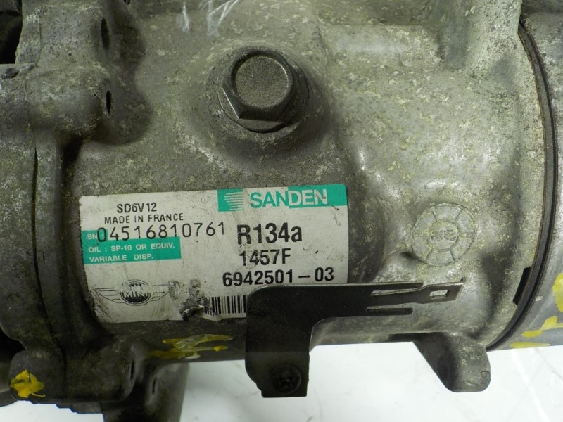 Recambio de compresor aire acondicionado para mini mini (r56) cooper referencia OEM IAM  6942501 