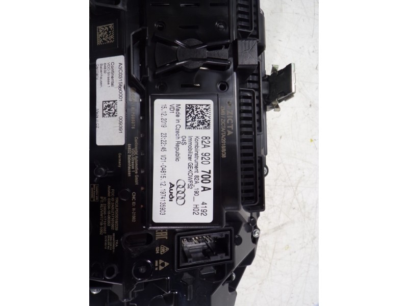 Recambio de cuadro instrumentos para audi a1 sportback (gba) 1.0 tfsi referencia OEM IAM 82A920700A 82A920700A 