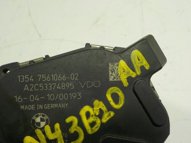 Recambio de caja mariposa para bmw serie 3 berlina (e90) 320i referencia OEM IAM  7561066 