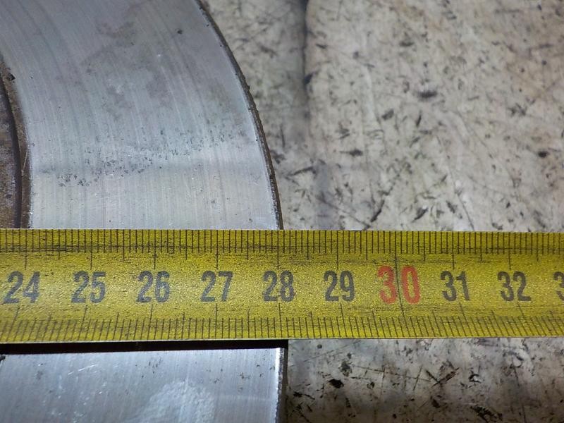 Recambio de disco freno trasero para mazda 3 lim. (bl) 2.2 turbodiesel cat referencia OEM IAM C25Y26251B  