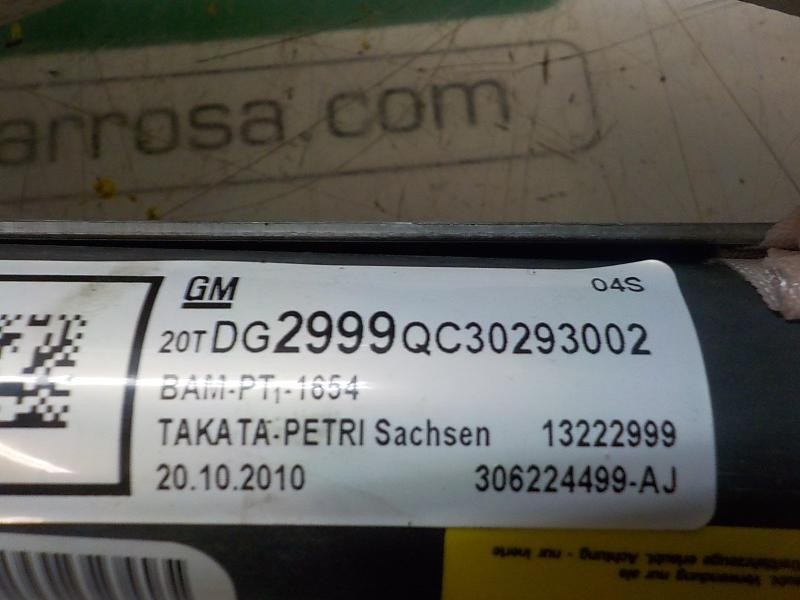 Recambio de airbag cortina delantero derecho para opel insignia berlina edition referencia OEM IAM 13222999 13222999 