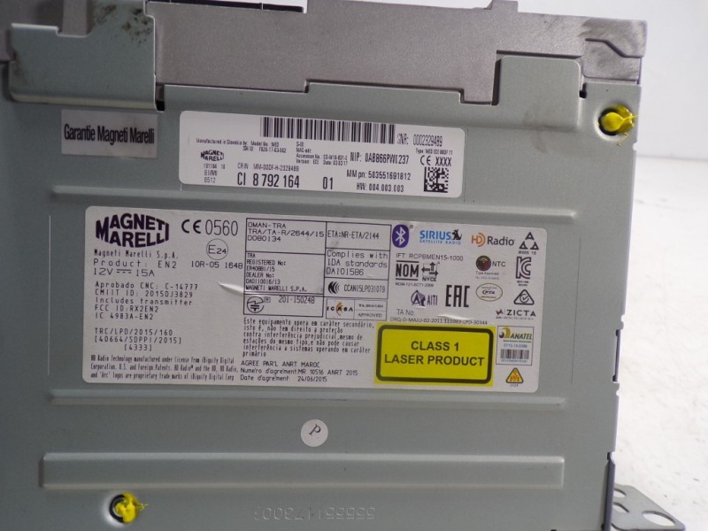 Recambio de sistema audio / radio cd para mini mini 5-trg. (f55) cooper d referencia OEM IAM  879216401 