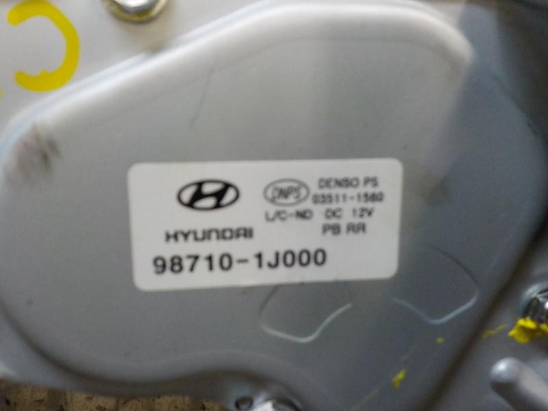 Recambio de motor limpia trasero para hyundai i20 1.2 cat referencia OEM IAM 987001J000 987101J000 035111560