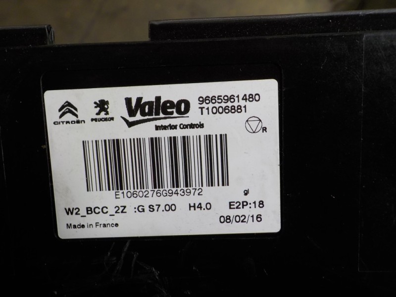 Recambio de modulo electronico para peugeot 508 2.0 blue-hdi fap referencia OEM IAM 6452Y1 9665961480 T1006881