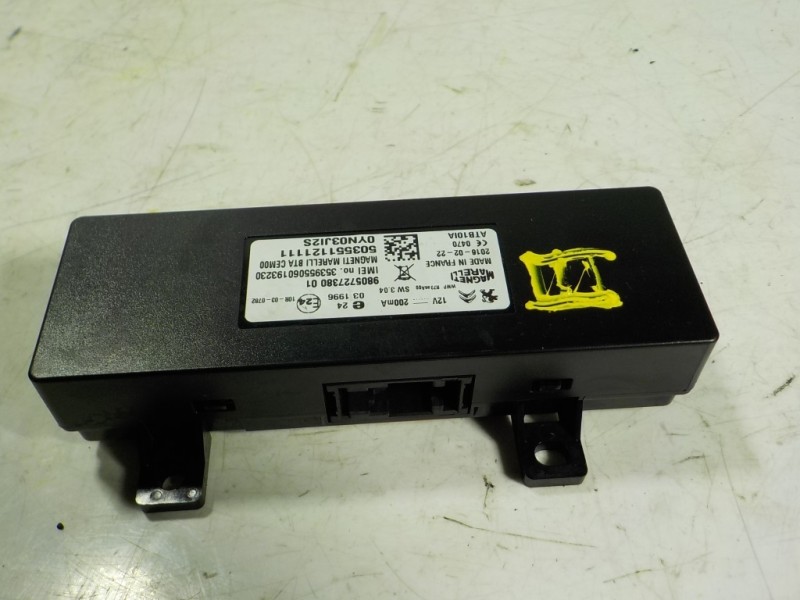 Recambio de modulo electronico para peugeot 508 2.0 blue-hdi fap referencia OEM IAM  9805727380 