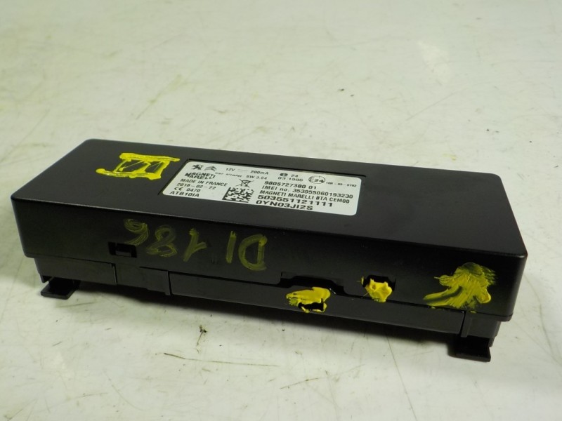 Recambio de modulo electronico para peugeot 508 2.0 blue-hdi fap referencia OEM IAM  9805727380 