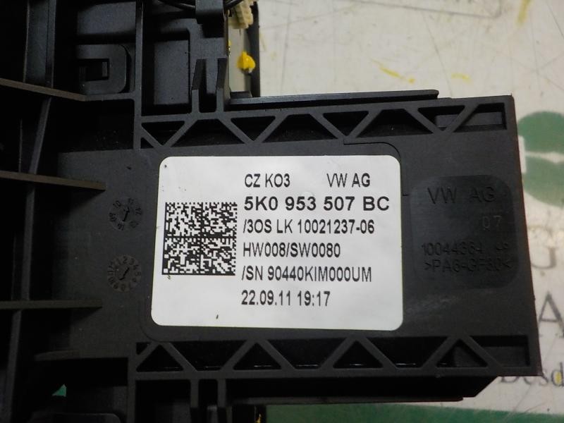 Recambio de mando intermitentes para volkswagen golf vi (5k1) sport referencia OEM IAM  5K0953513M 