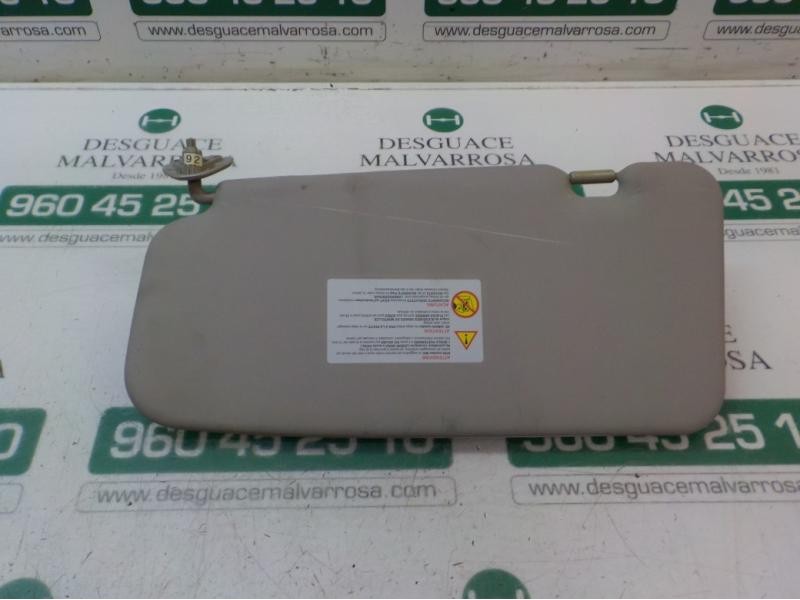 Recambio de parasol derecho para nissan x-trail (t30) le referencia OEM IAM 964008H920  