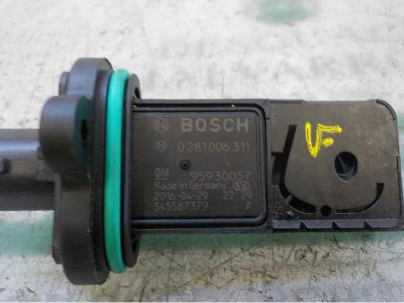 Recambio de caudalimetro para opel mokka x 1.6 cdti dpf referencia OEM IAM 95930057 95930057 0281006311
