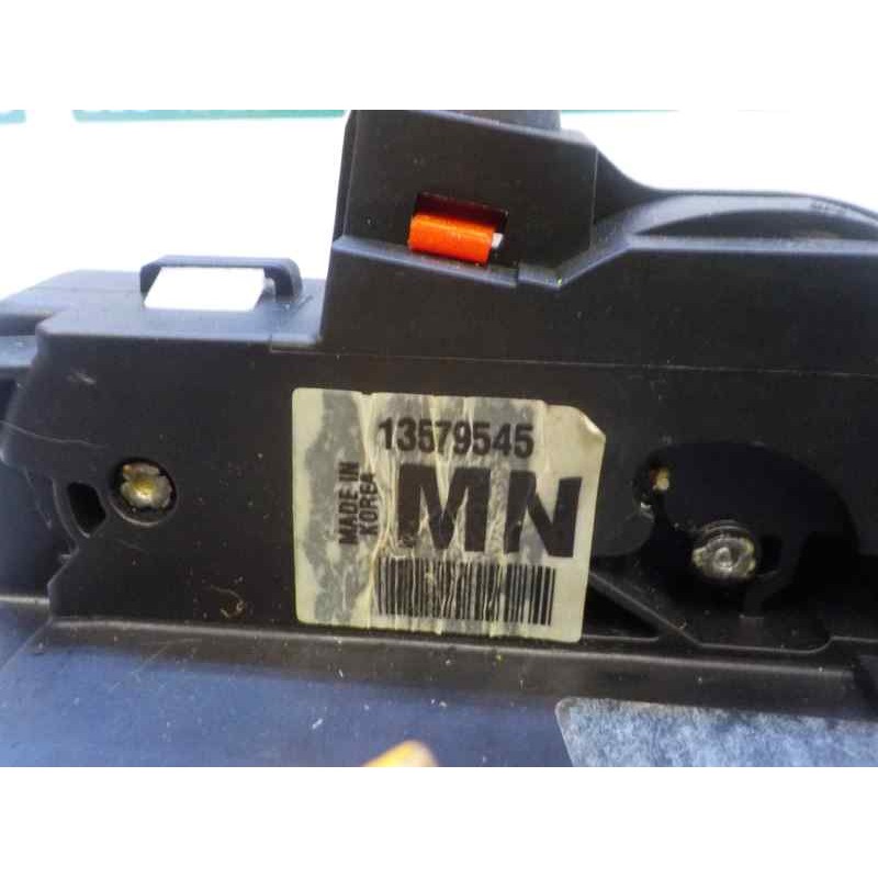 Recambio de cerradura puerta trasera izquierda para opel mokka x 1.6 cdti dpf referencia OEM IAM 13579545 13579545 