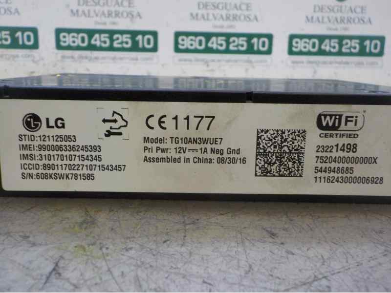 Recambio de modulo electronico para opel mokka x 1.6 cdti dpf referencia OEM IAM 84365981 23221498 
