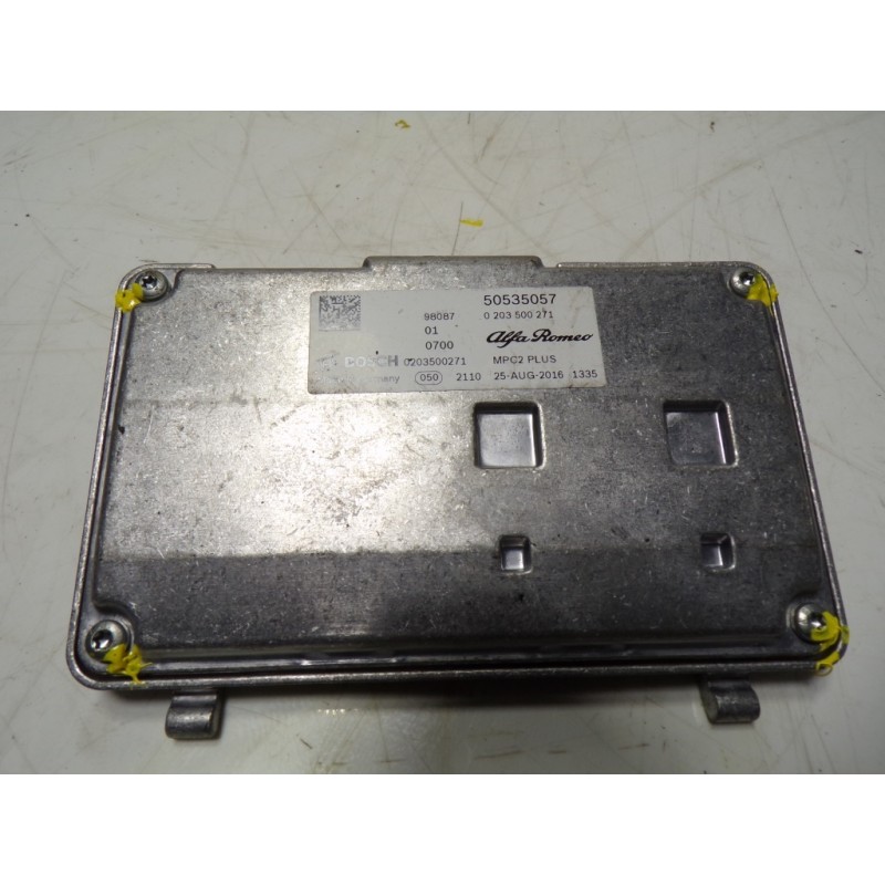 Recambio de modulo electronico para alfa romeo giulia (952) 2.2 jtdm cat referencia OEM IAM 50535057 50535057 0203500271