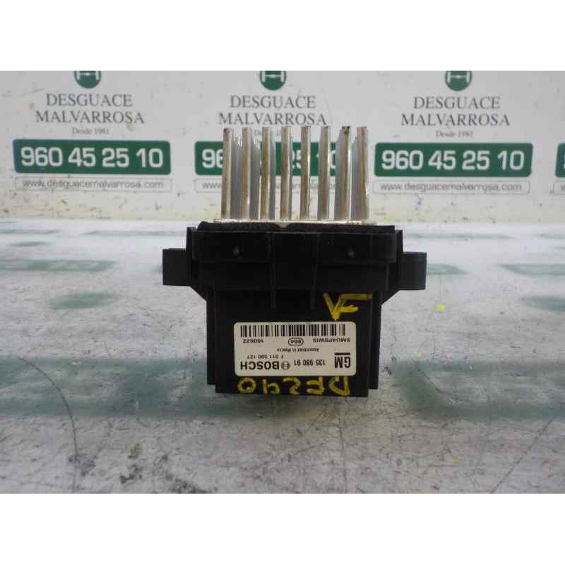 Recambio de resistencia calefaccion para opel mokka x 1.6 cdti dpf referencia OEM IAM 13503201 13598091 F011500127