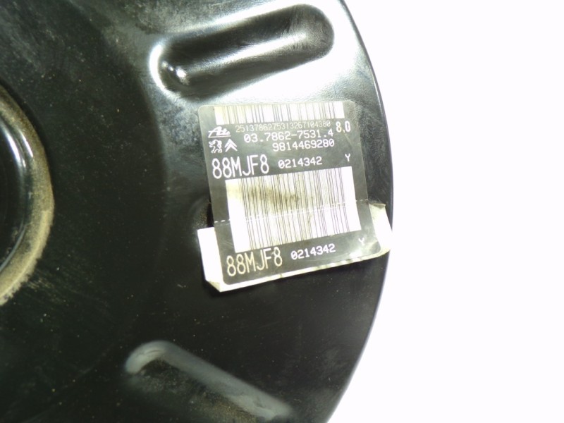 Recambio de servofreno para peugeot 308 1.5 hdi referencia OEM IAM 1647868780 9814469280 03786275314