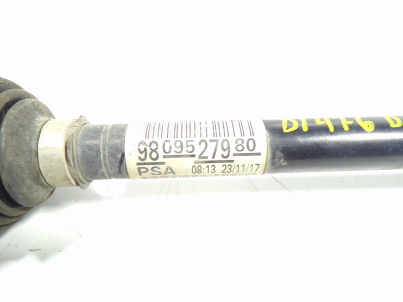 Recambio de transmision derecha para peugeot 308 1.5 hdi referencia OEM IAM 9815636080 9809527980 