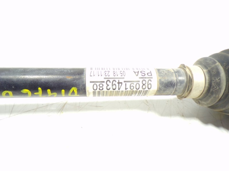 Recambio de transmision izquierda para peugeot 308 1.5 hdi referencia OEM IAM 9809149380 9809149380 