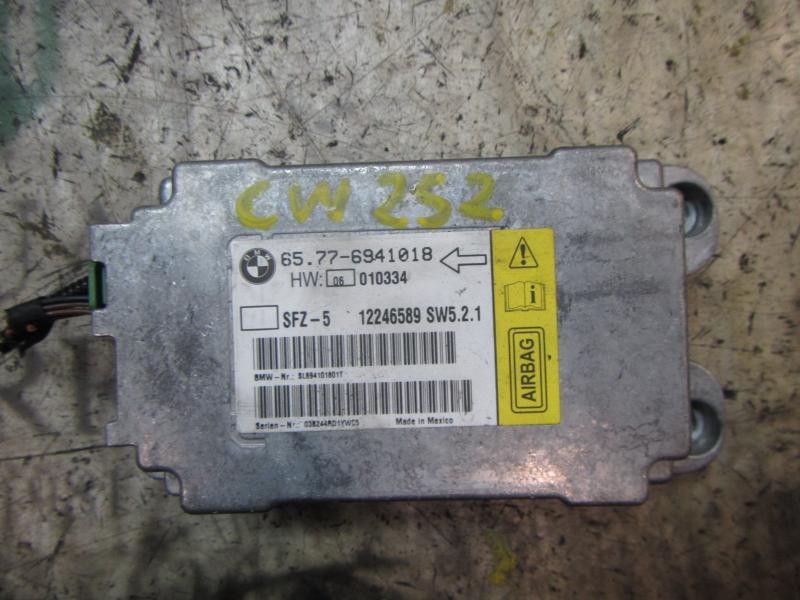 Recambio de centralita airbag para bmw serie 5 berlina (e60) 2.2 24v cat referencia OEM IAM 65776976464 65776941018 12246589