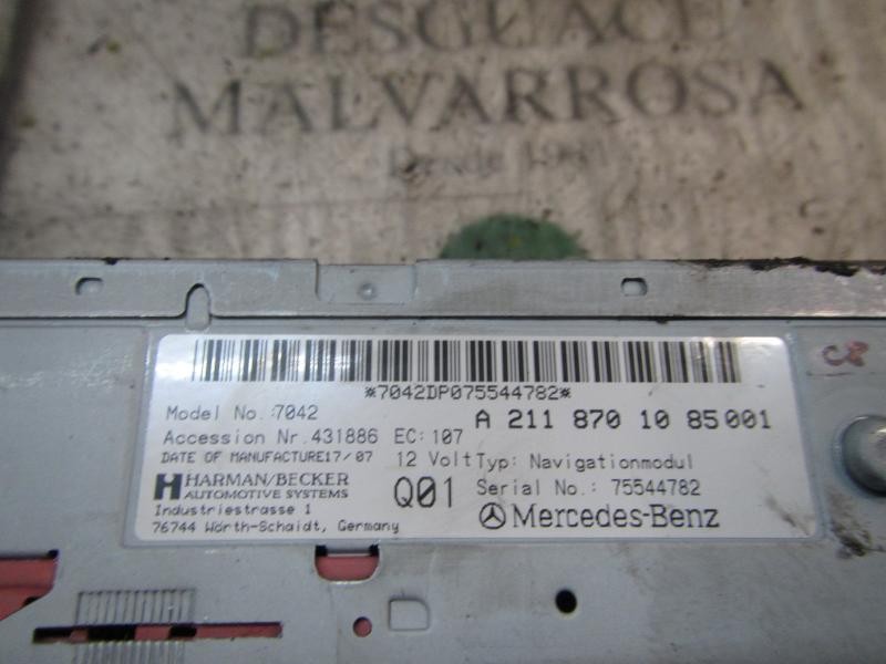 Recambio de modulo electronico para mercedes-benz clase e (w211) berlina e 280 cdi (211.020) referencia OEM IAM A2118701085 A211