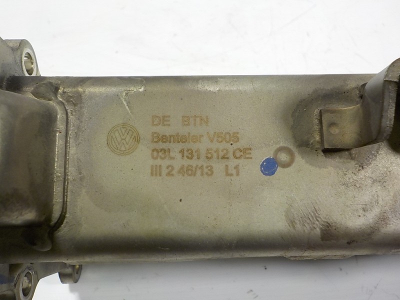 Recambio de enfriador egr para skoda rapid 1.6 tdi dpf referencia OEM IAM 03L131512CE 03L131512CE 