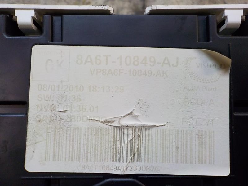 Recambio de cuadro instrumentos para ford fiesta (cb1) ambiente referencia OEM IAM 1786848 8A6T10849AJ 