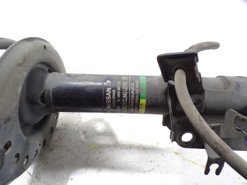 Recambio de amortiguador delantero derecho para nissan qashqai (j10) tekna referencia OEM IAM E4302BR00B 824903007720 