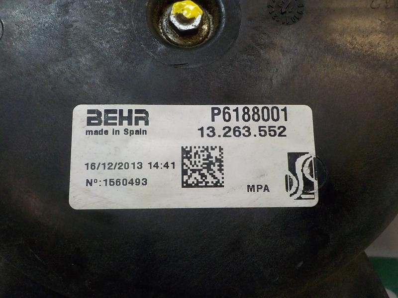 Recambio de electroventilador para opel corsa d selective referencia OEM IAM   