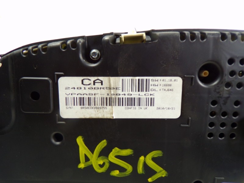 Recambio de cuadro instrumentos para nissan qashqai (j10) tekna referencia OEM IAM 24810BR50E 24810BR50E VPAASF10849LCK