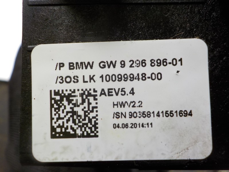 Recambio de palanca cambio para bmw serie 3 touring (f31) 2.0 turbodiesel referencia OEM IAM 61319296896 929689601 
