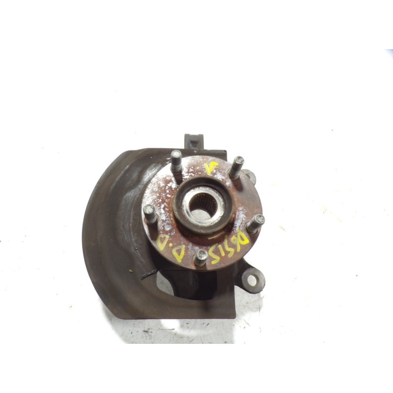 Recambio de mangueta delantera derecha para nissan qashqai (j10) tekna referencia OEM IAM 40014JD000  