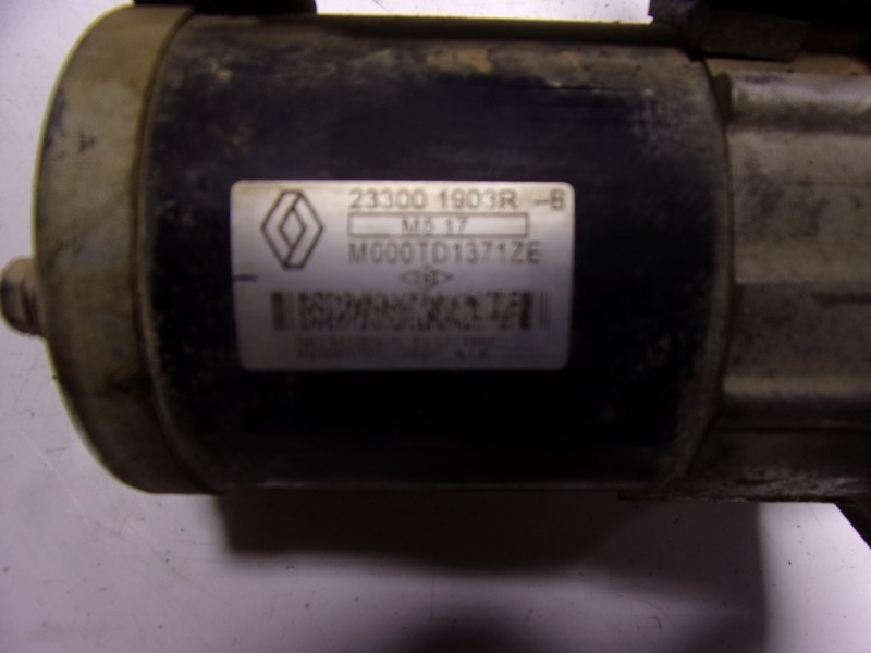 Recambio de motor arranque para dacia duster 1.6 sce cat referencia OEM IAM 233001903R 233001903R 