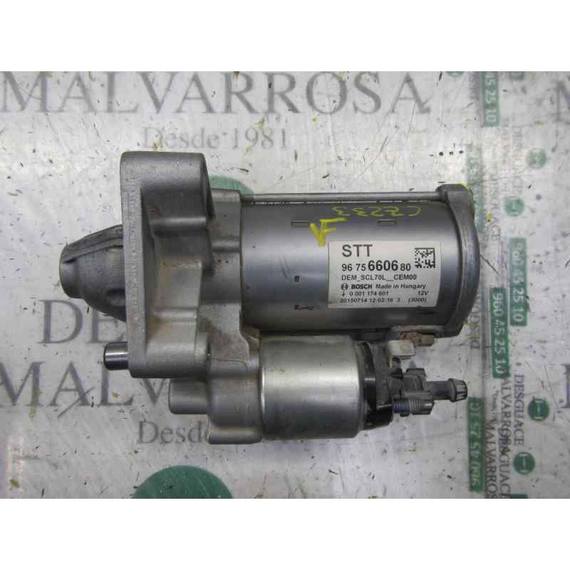 Recambio de motor arranque para citroën c4 cactus business referencia OEM IAM 9675660680  