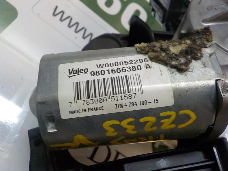 Recambio de motor limpia trasero para citroën c4 cactus business referencia OEM IAM 9801666380  