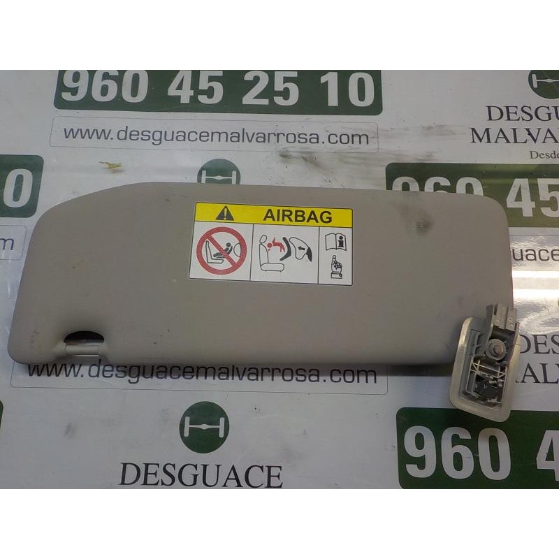 Recambio de parasol derecho para citroën c4 cactus business referencia OEM IAM 98115412BJ  