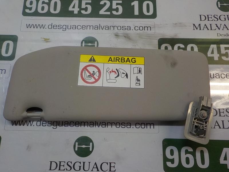 Recambio de parasol derecho para citroën c4 cactus business referencia OEM IAM 98115412BJ  