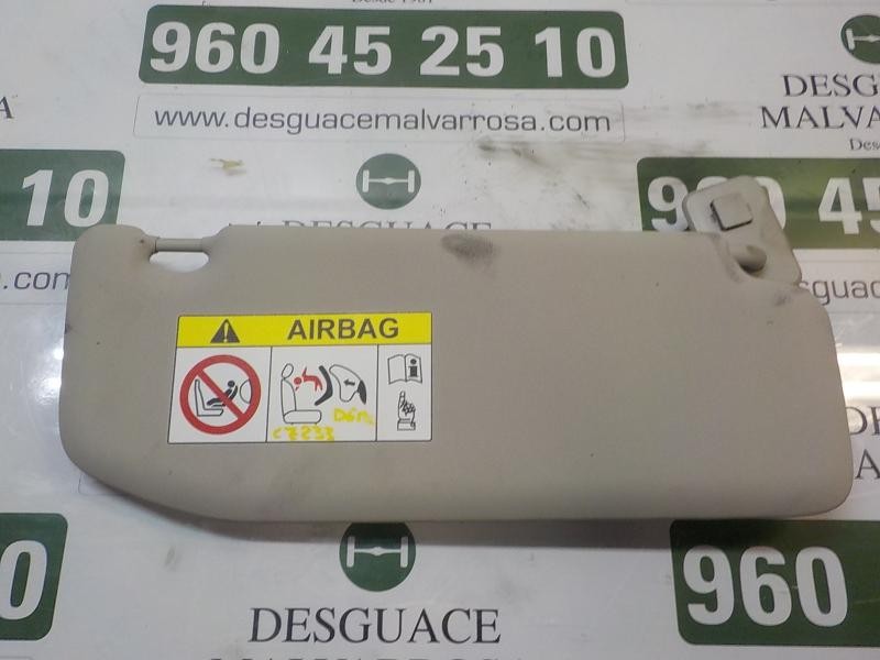 Recambio de parasol derecho para citroën c4 cactus business referencia OEM IAM 98115412BJ  